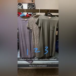 LuLaRoe Carly- XS, NWT! Non-smoking household. $20/each